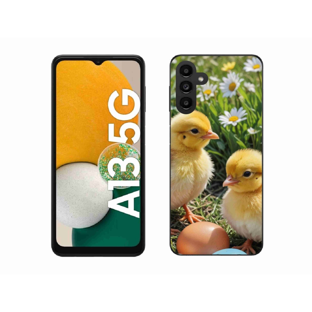 Zselés borítás mmCase Samsung Galaxy A13 5G - csirkékhez
