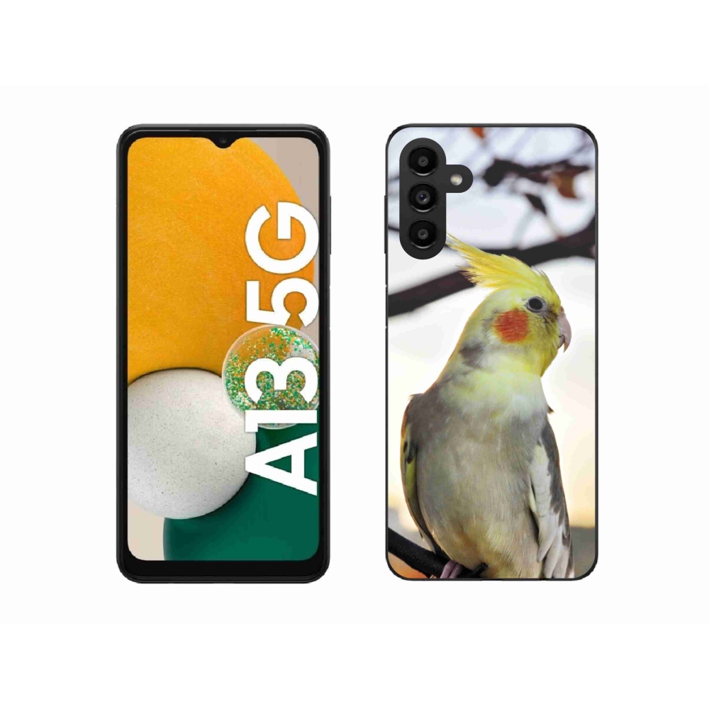 Gél borítás mmCase Samsung Galaxy A13 5G - papagáj korela