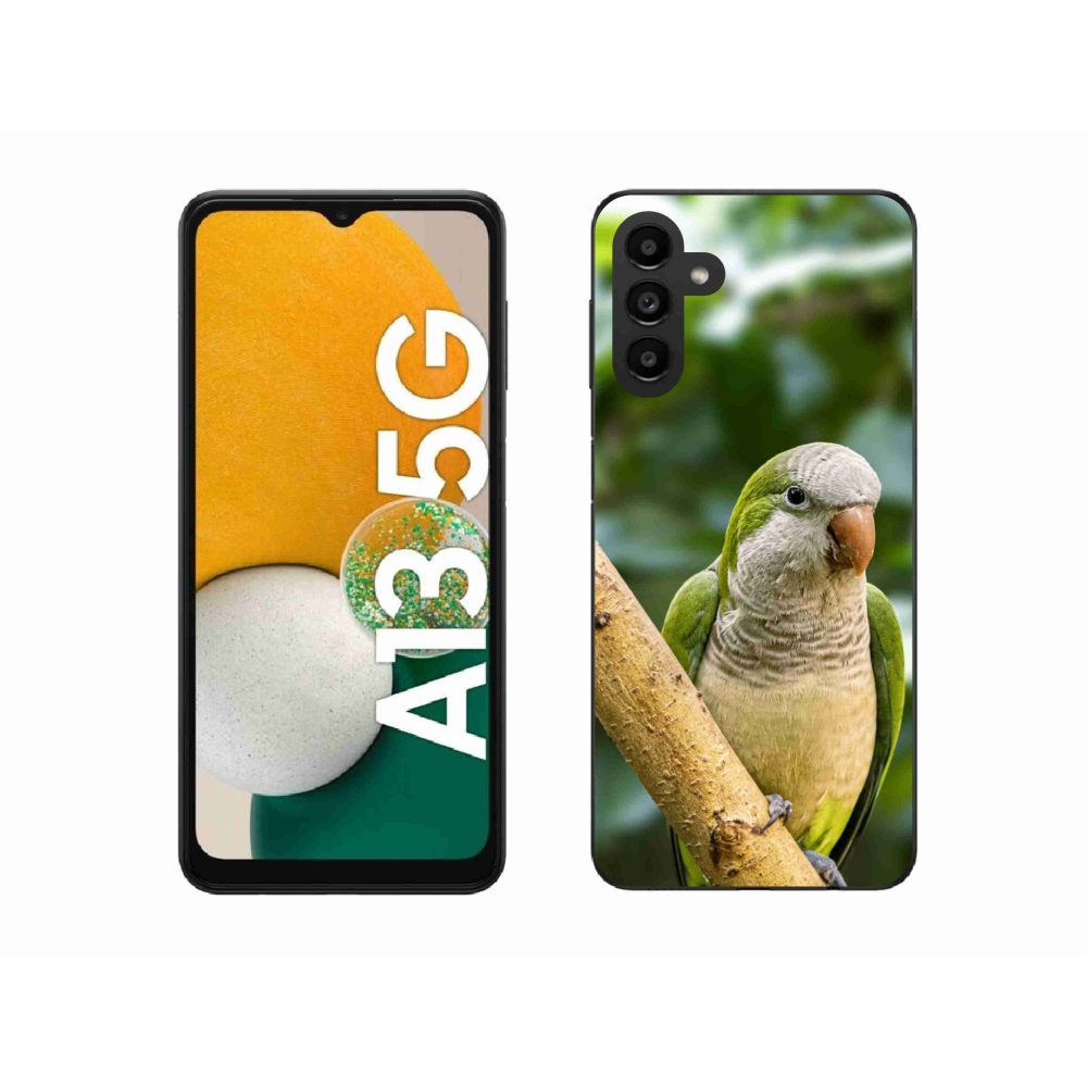 Gél védőburkolat mmCase Samsung Galaxy A13 5G - papagáj