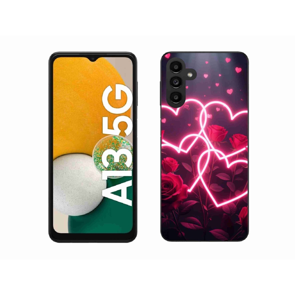 Gél borítás mmCase Samsung Galaxy A13 5G - a szerelem szíve