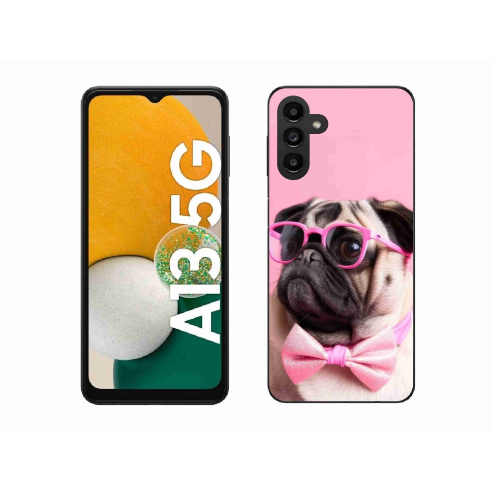 Gél borítás mmCase Samsung Galaxy A13 5G - stílusos mopsz