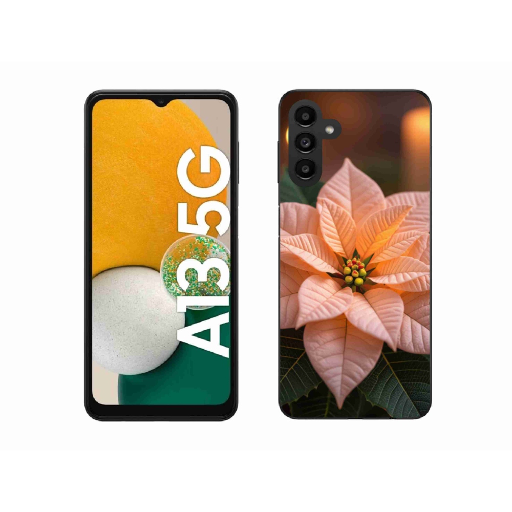 Gél borítás mmCase Samsung Galaxy A13 5G - mikulásvirág