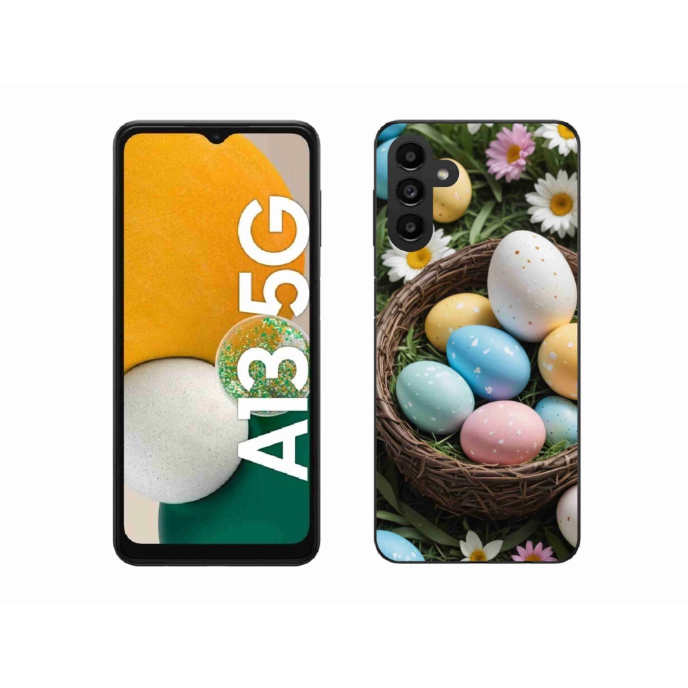 Gél borítás mmCase Samsung Galaxy A13 5G - Húsvéti tojások 2