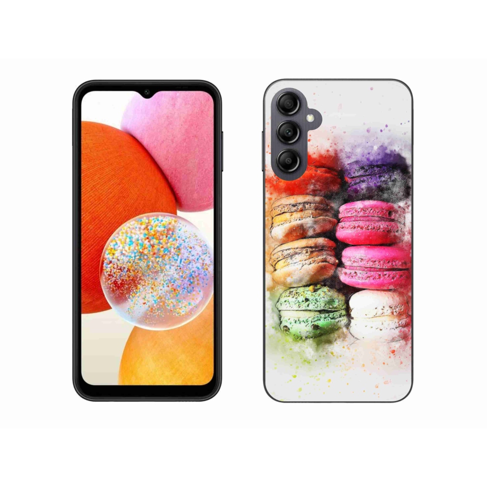 Zselés borítás mmCase Samsung Galaxy A14 4G/5G - makaróni