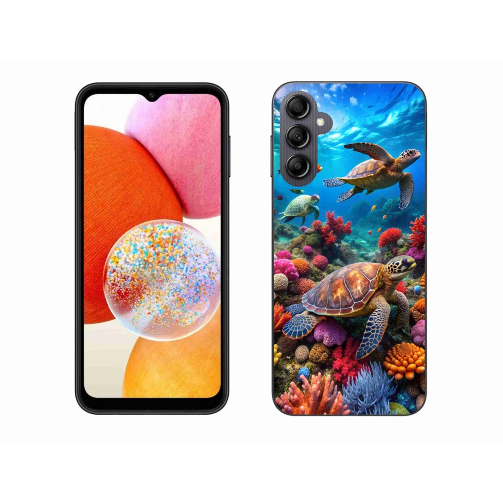 Zselés borítás mmCase Samsung Galaxy A14 4G/5G - Sea World 2