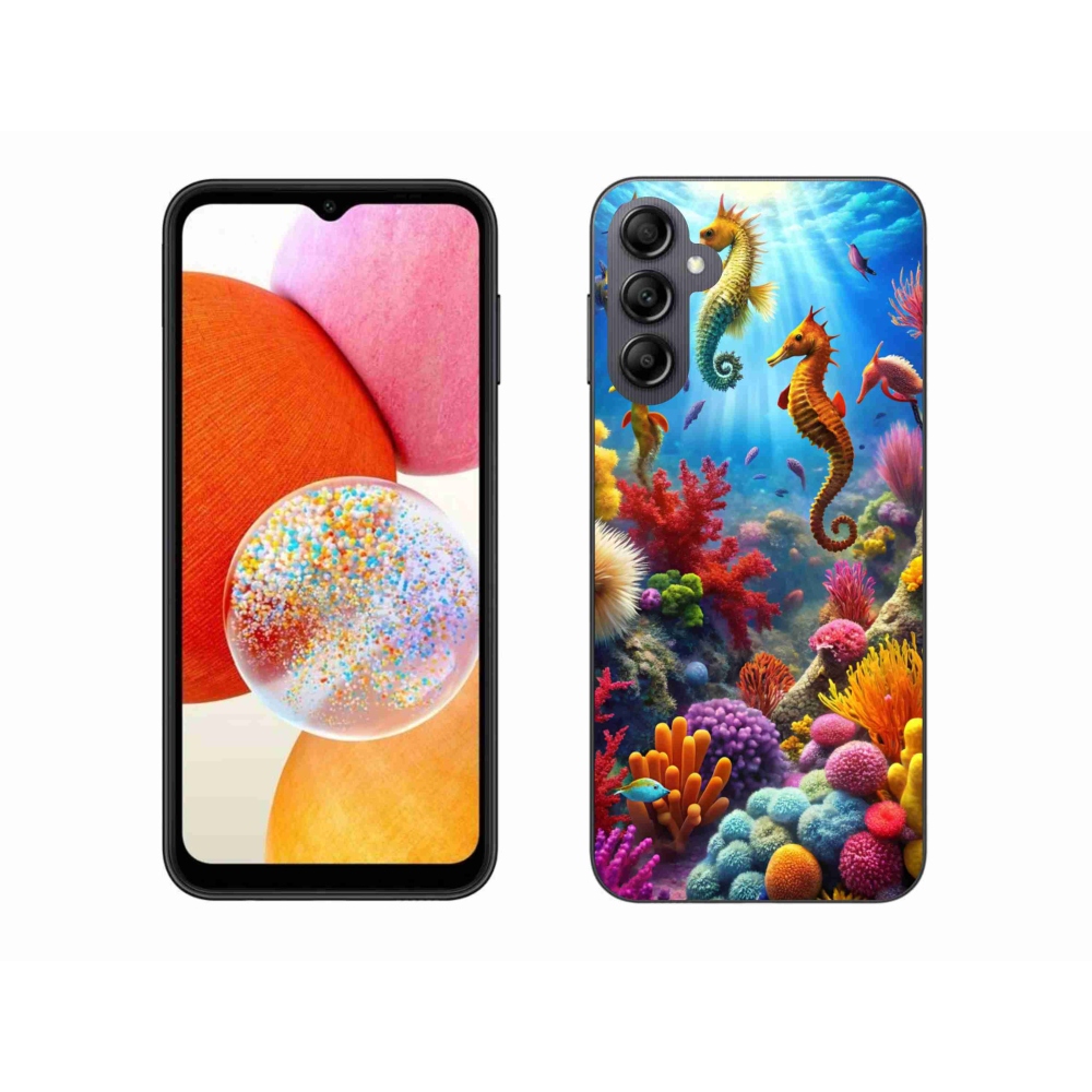 Gél borítás mmCase Samsung Galaxy A14 4G/5G - Sea World 3