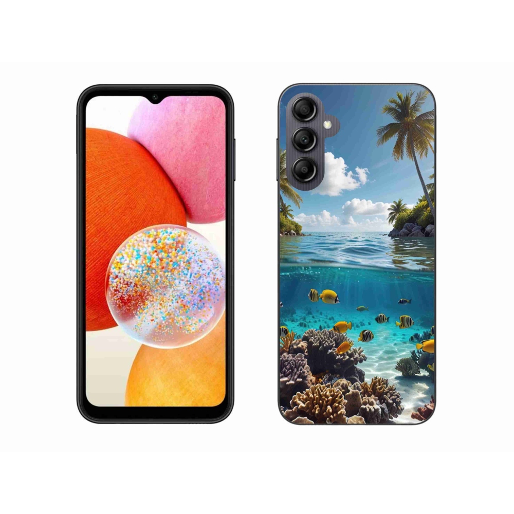 Gél borítás mmCase Samsung Galaxy A14 4G/5G - Sea World 4