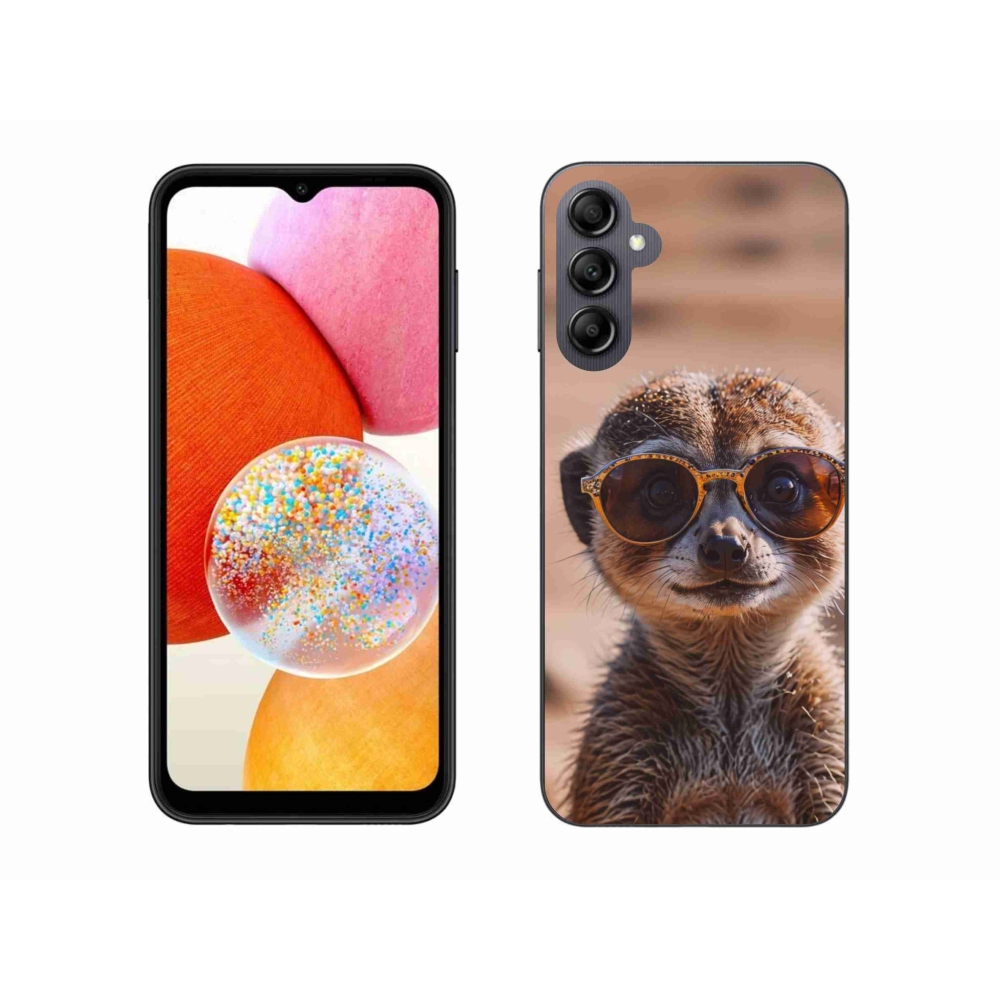 Gél borítás mmCase Samsung Galaxy A14 4G/5G - stílusos surikata