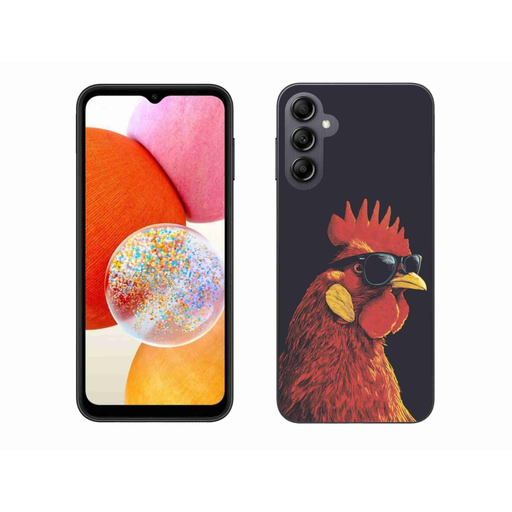 Gél borítás mmCase Samsung Galaxy A14 4G/5G készülékhez - elegáns kakas