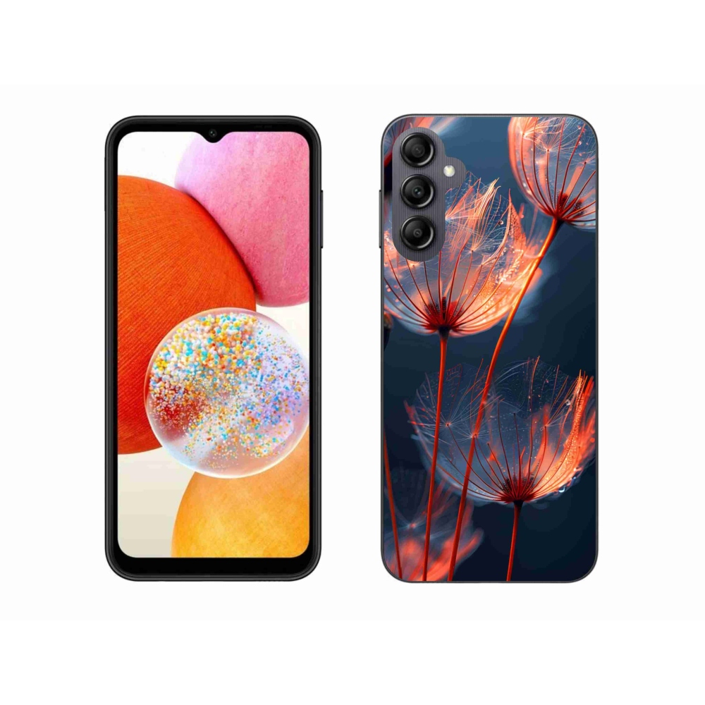 Zselés borítás mmCase Samsung Galaxy A14 4G/5G - világító pehely