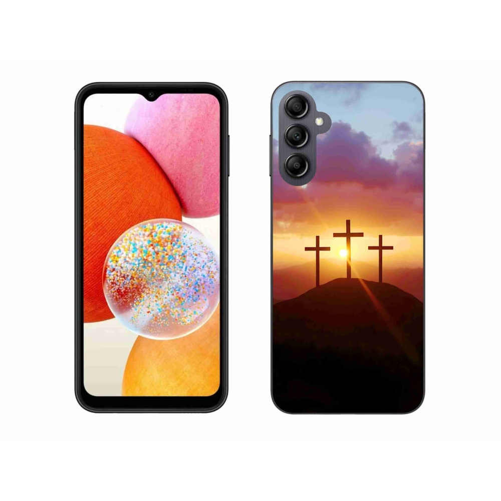Gél borítás mmCase Samsung Galaxy A14 4G/5G - három kereszt