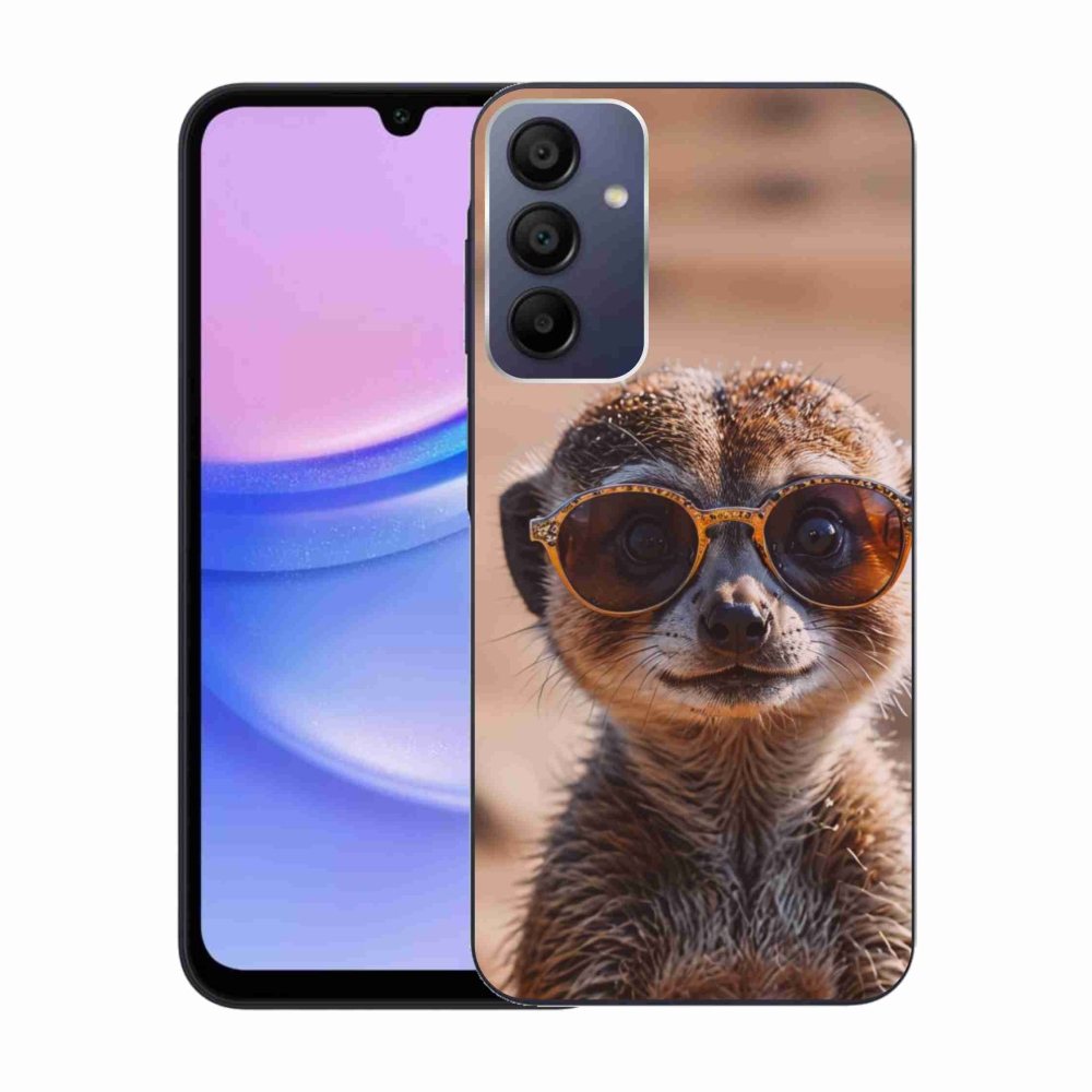 Gél borítás mmCase Samsung Galaxy A15/5G - stílusos surikata