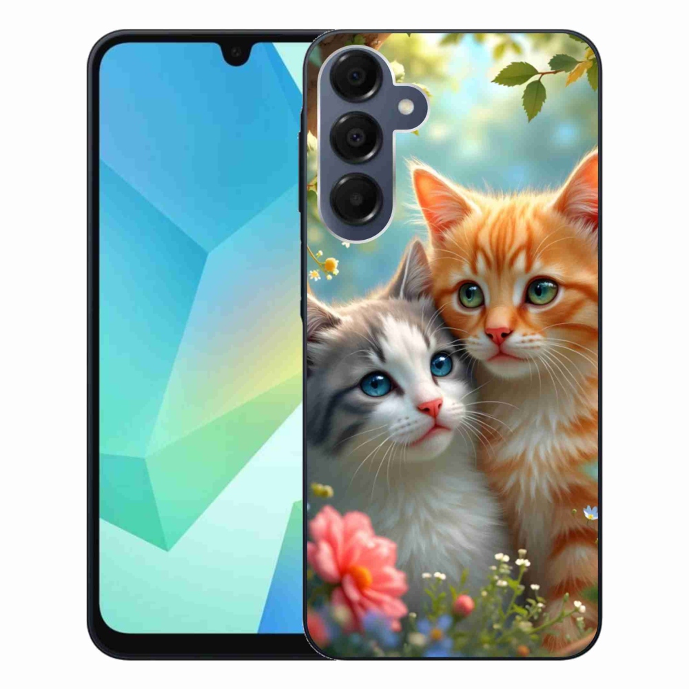 Gél borítás mmCase Samsung Galaxy A16 4G/5G - macska szeretet 2
