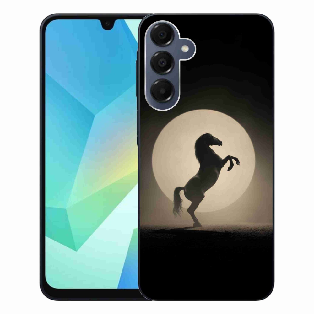 Zselés borítás mmCase Samsung Galaxy A16 4G/5G készülékhez - ló sziluettben