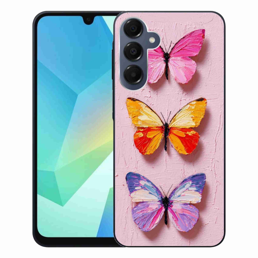 Gél borítás mmCase Samsung Galaxy A16 4G/5G - pillangó szentháromsághoz