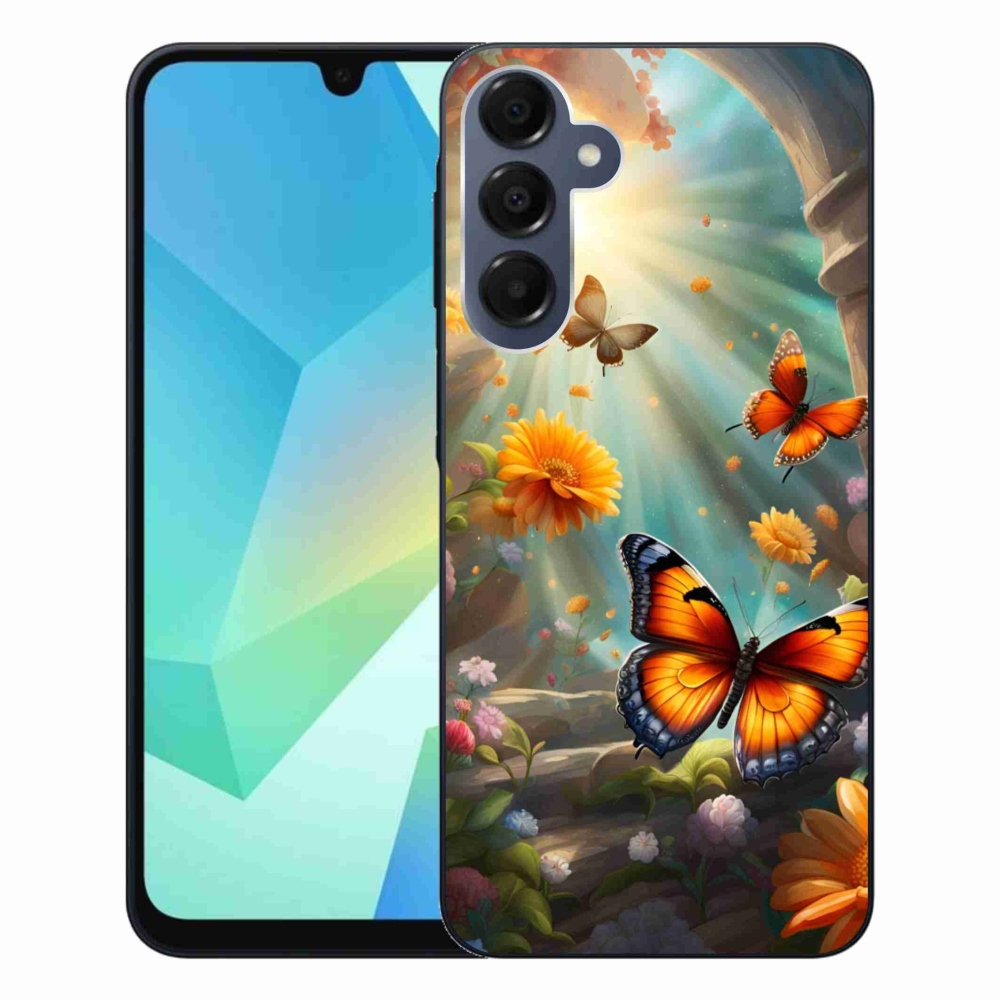 Gél borítás mmCase Samsung Galaxy A16 4G/5G - pillangó kert 2