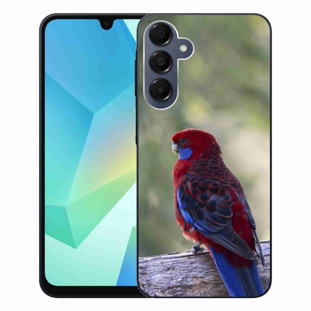 Gél borítás mmCase Samsung Galaxy A16 4G/5G készülékhez - papagáj rózsa