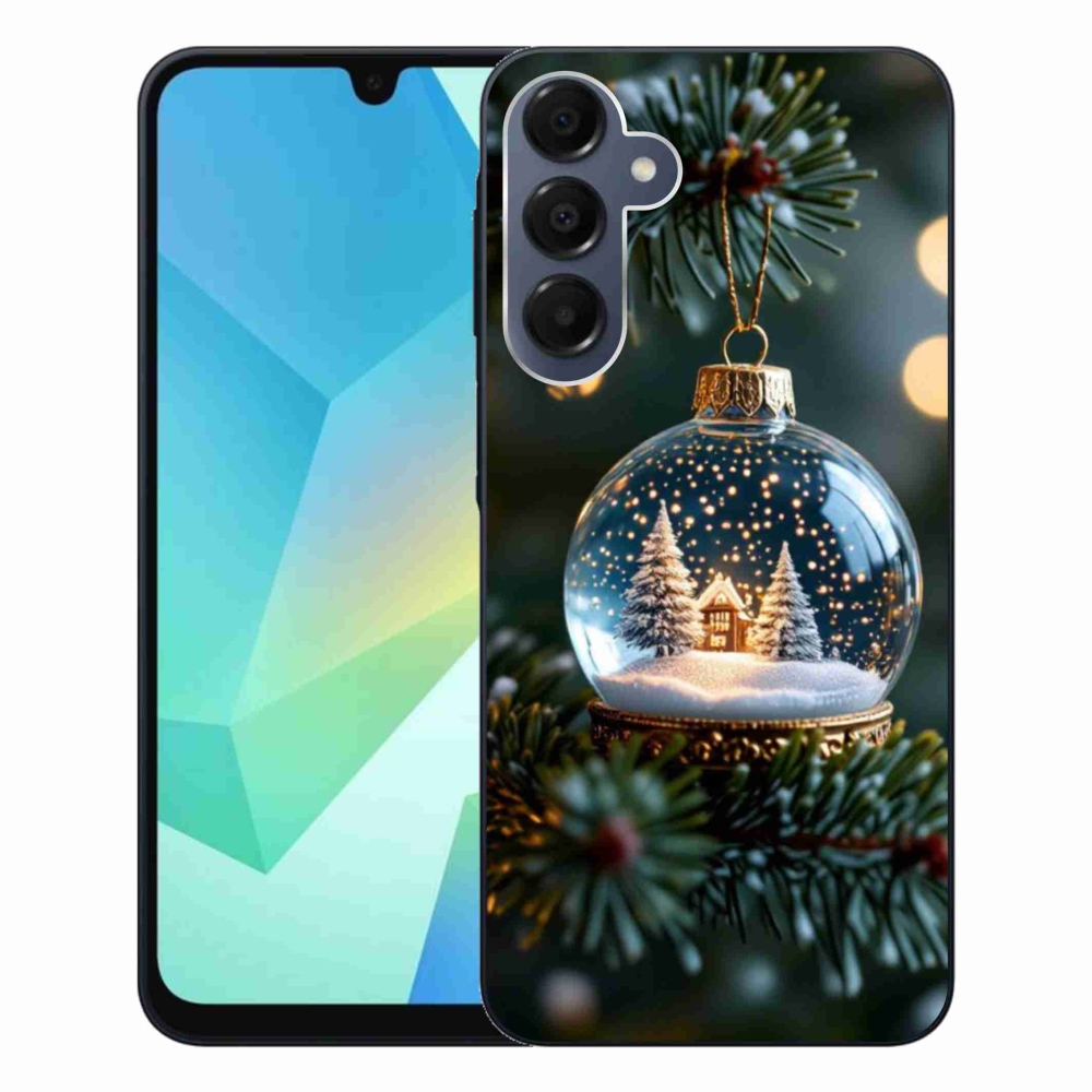 Gél borítás mmCase Samsung Galaxy A16 4G/5G - Karácsonyi gömbök 2