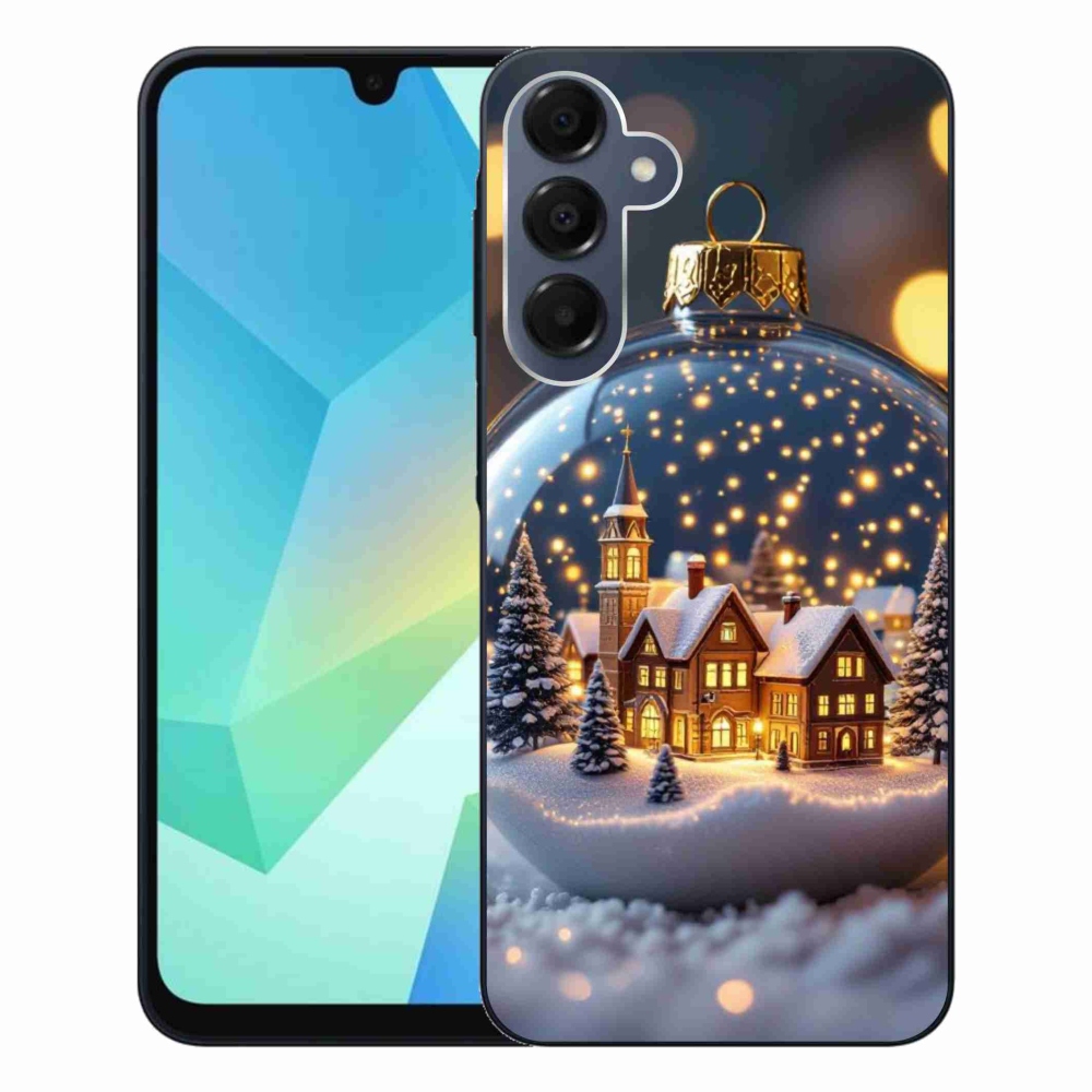 Gél borítás mmCase Samsung Galaxy A16 4G/5G - Karácsonyi gömbök 4