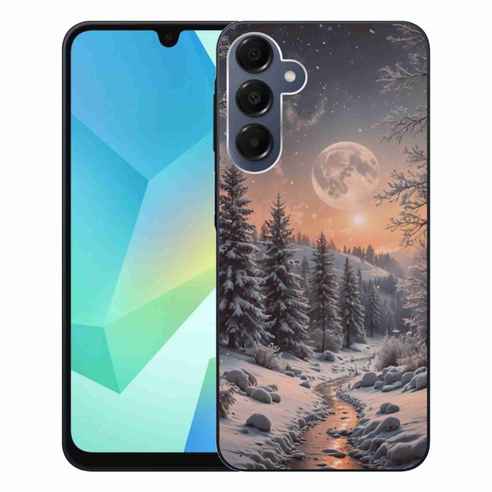 Gél borítás mmCase Samsung Galaxy A16 4G/5G - téli táj 2