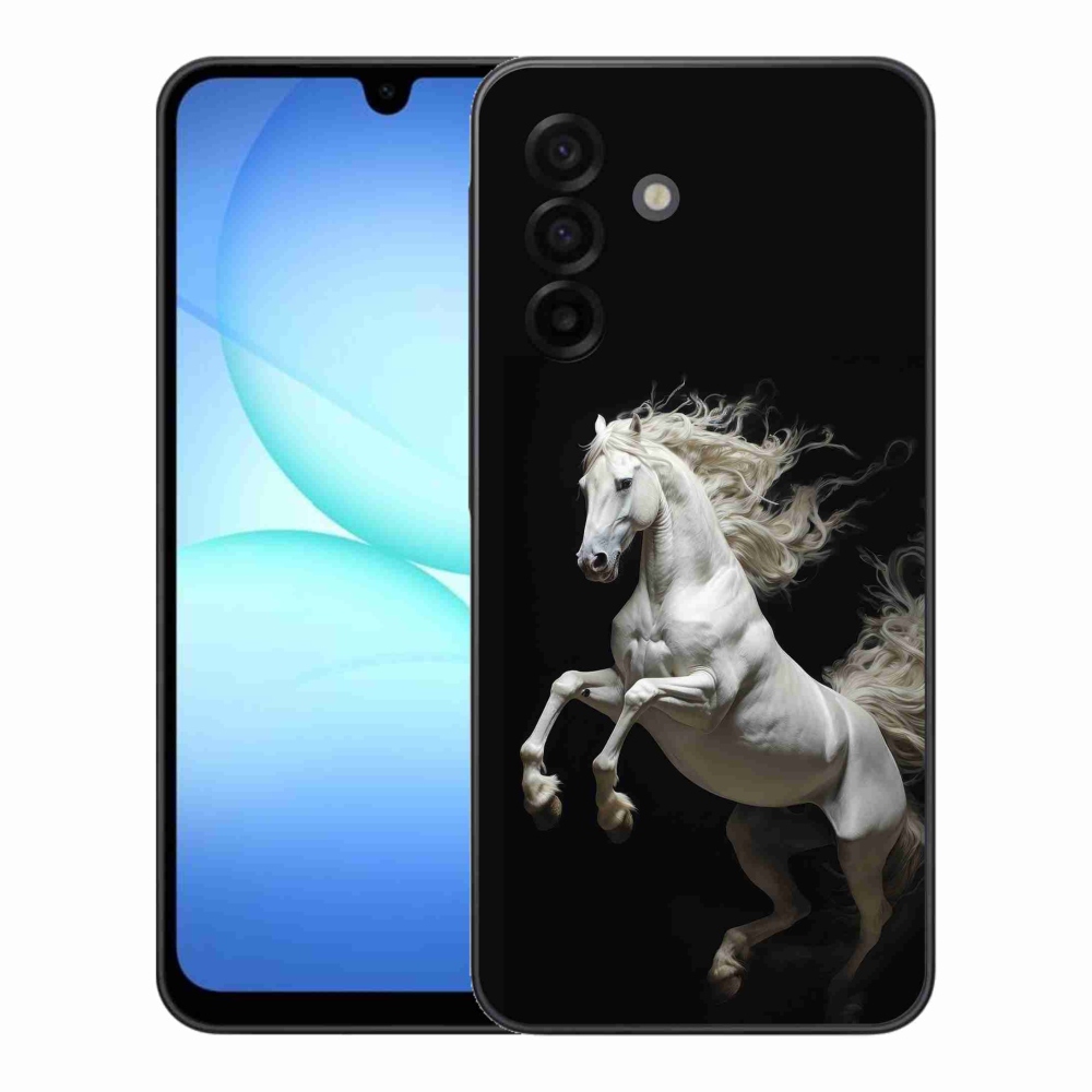 Gél védőhuzat mmCase Samsung Galaxy A17 4G/5G - fehér ló 4