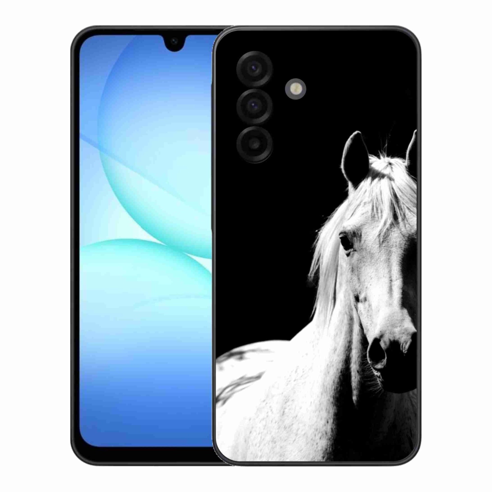 Gél borító mmCase Samsung Galaxy A17 4G/5G - fehér ló 5