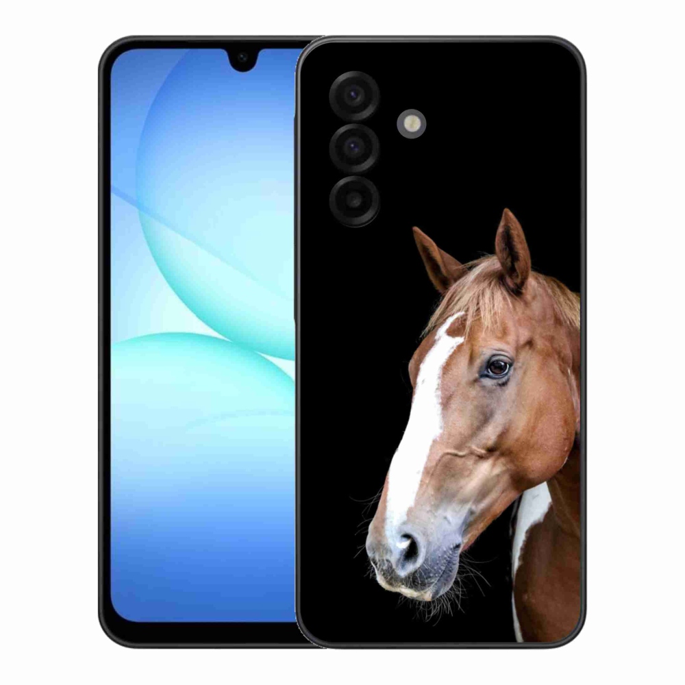 Zselés borítás mmCase Samsung Galaxy A17 4G/5G - barna ló 3