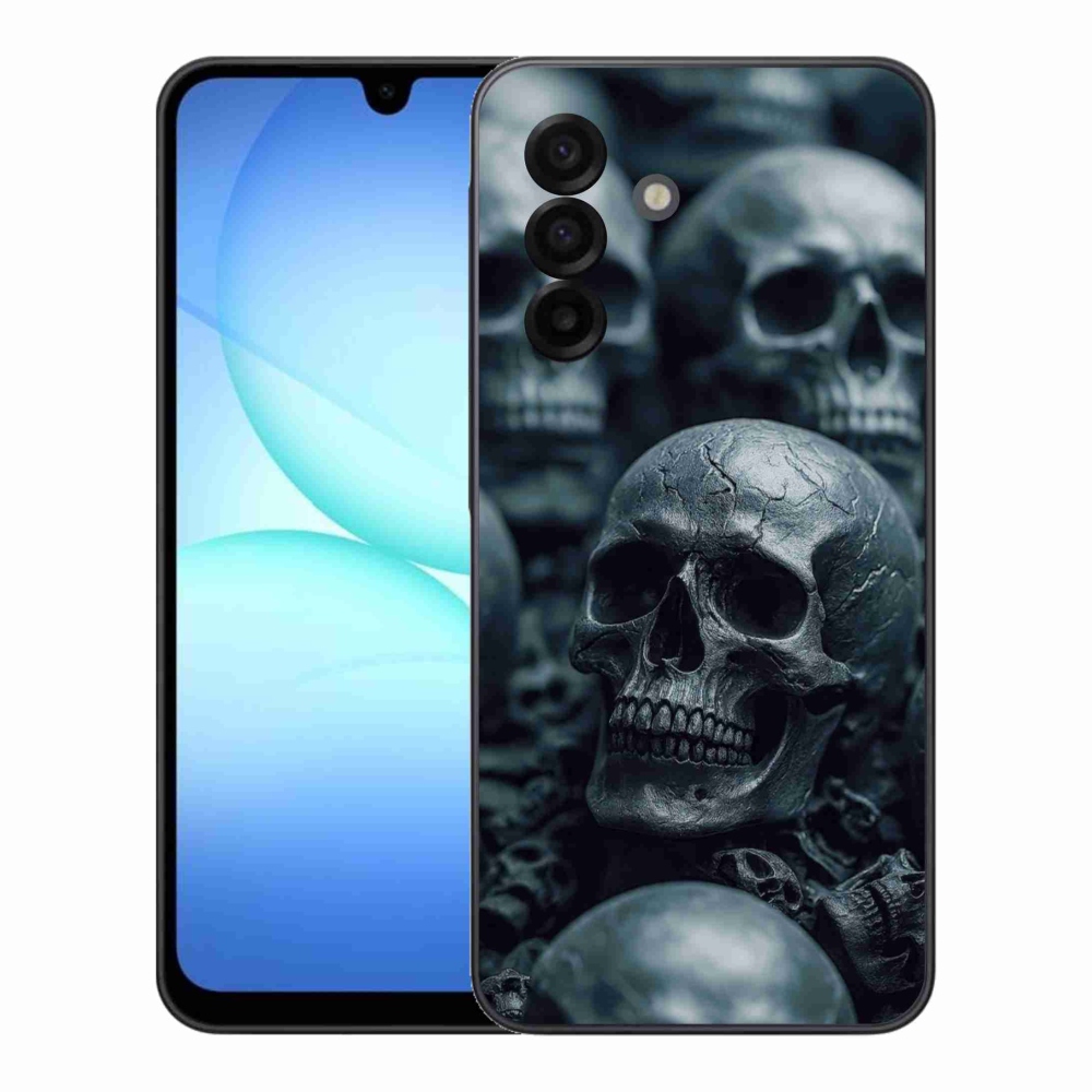 Gél védőburkolat mmCase Samsung Galaxy A17 4G/5G - koponya 2