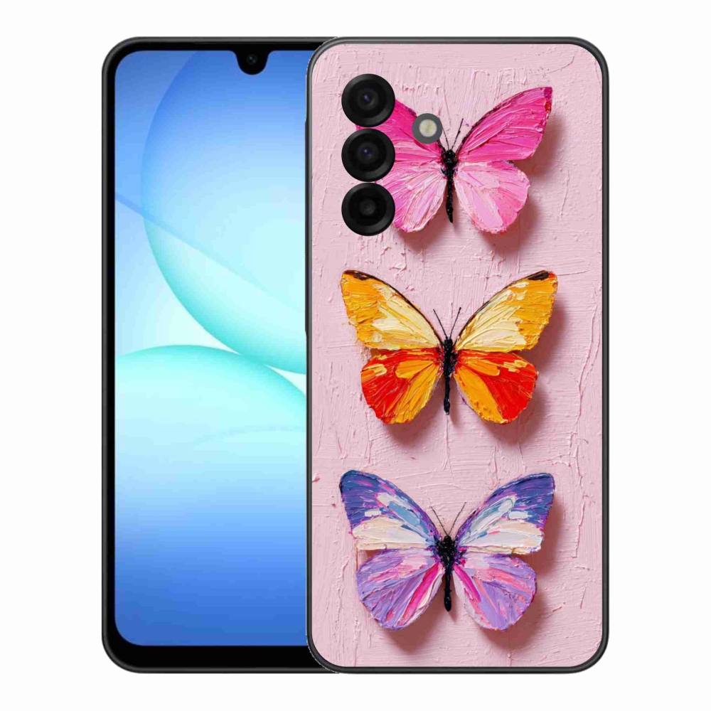 Gél borító mmCase Samsung Galaxy A17 4G/5G - pillangó szentháromsághoz