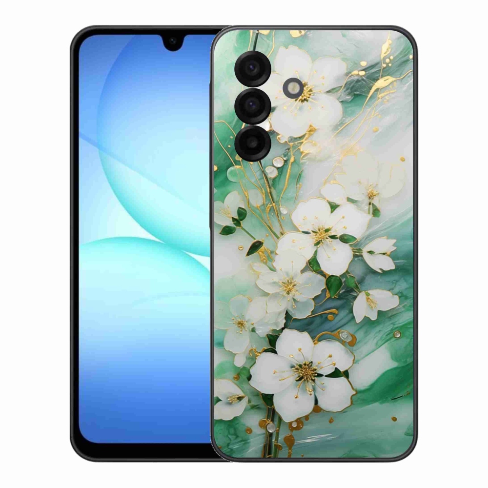 Gél borítás mmCase Samsung Galaxy A17 4G/5G - finom virágok