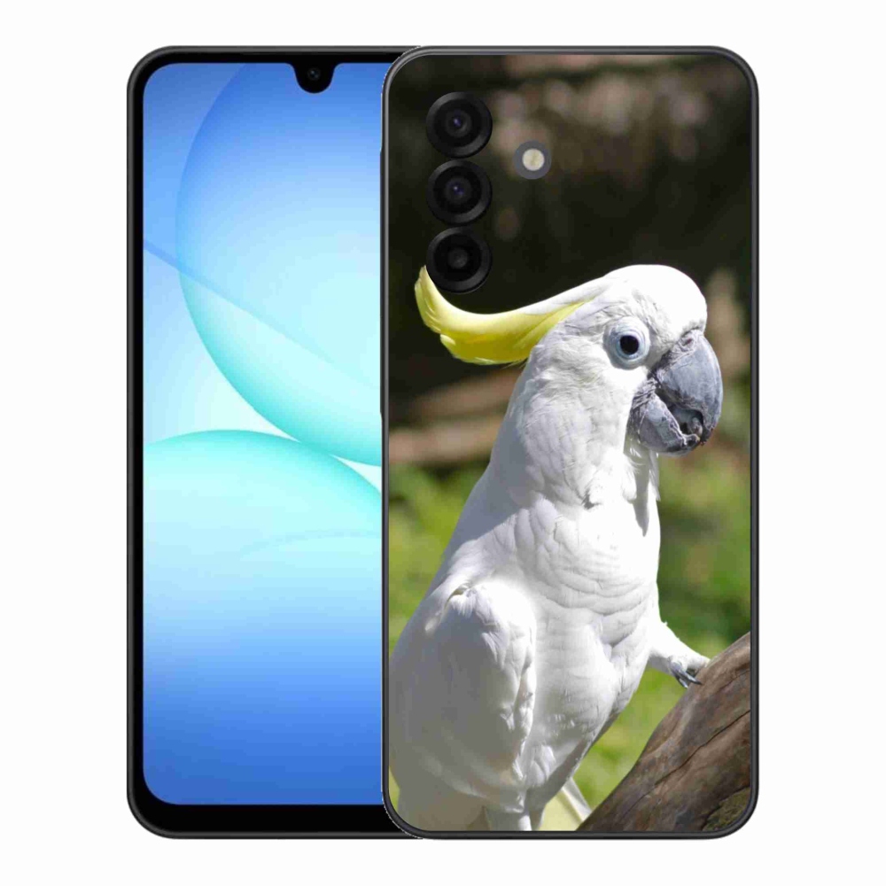 Gél borítás mmCase Samsung Galaxy A17 4G/5G készülékhez - papagáj kakadu 2