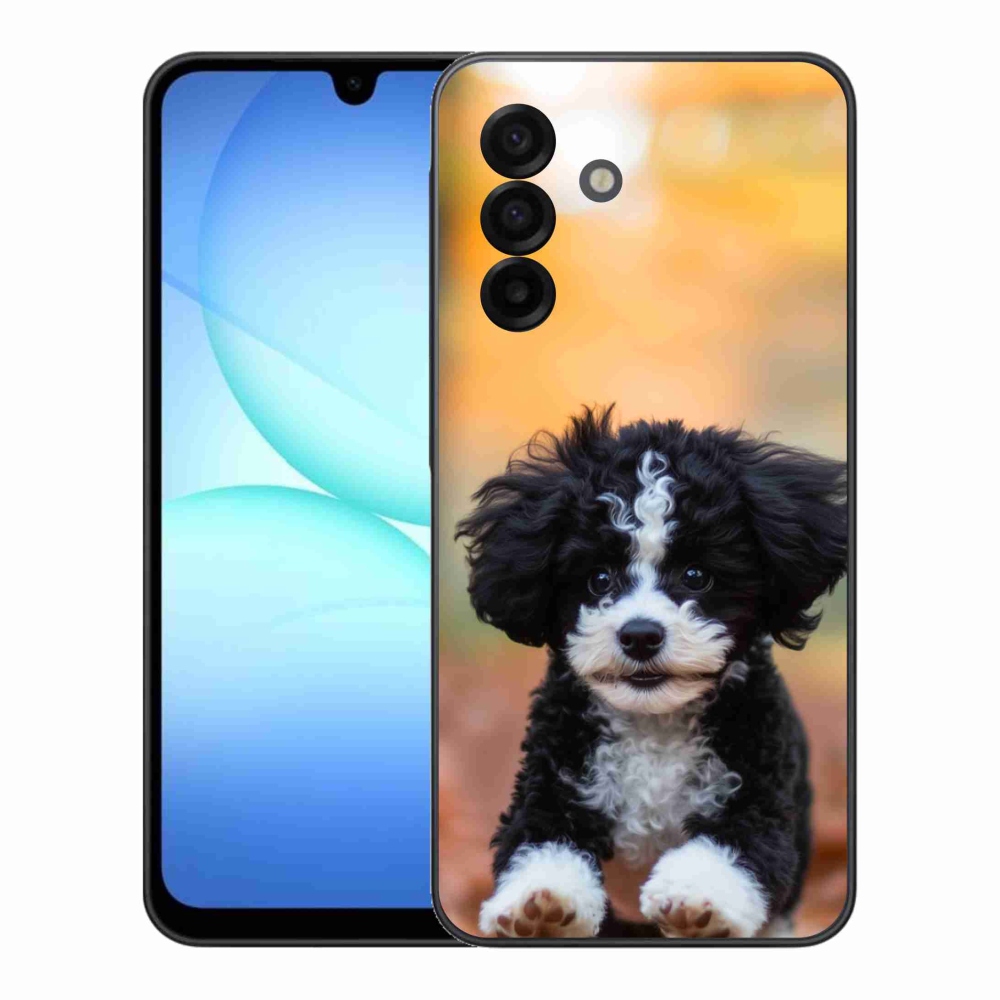 Gél borítás mmCase Samsung Galaxy A17 4G/5G - aranyos kiskutya 2