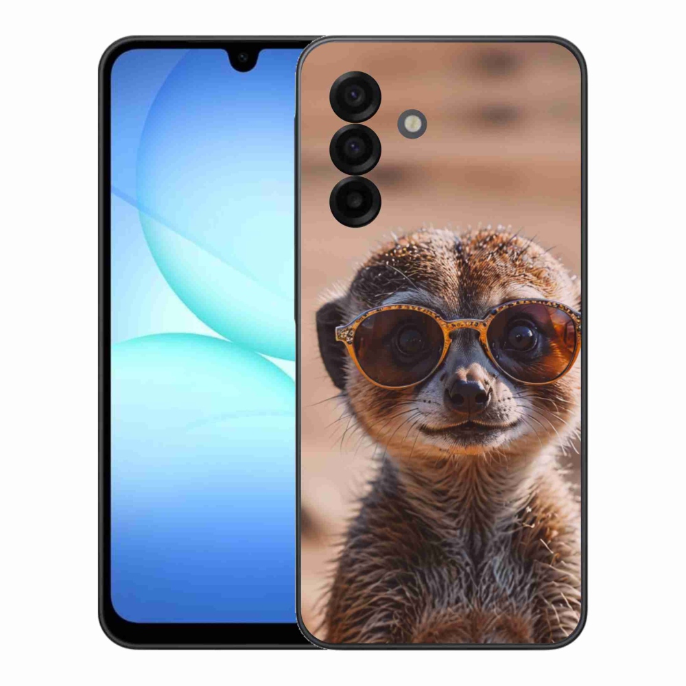 Gél borítás mmCase Samsung Galaxy A17 4G/5G - stílusos surikata