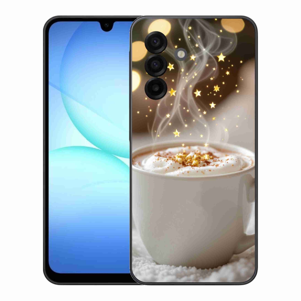 Gél borítás mmCase Samsung Galaxy A17 4G/5G - Karácsonyi forró ital