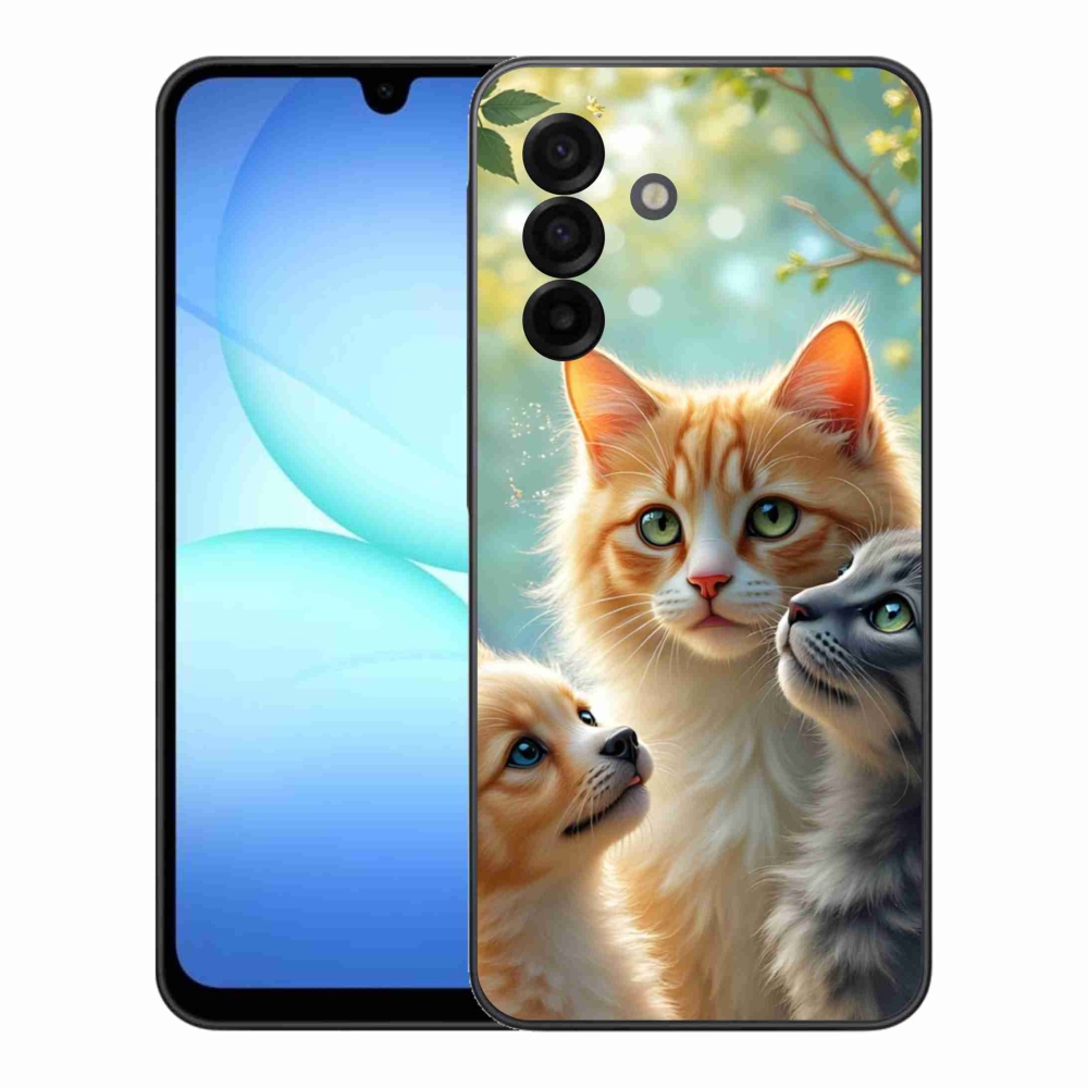 Gél borítás mmCase Samsung Galaxy A17 4G/5G - állatbarátság 2