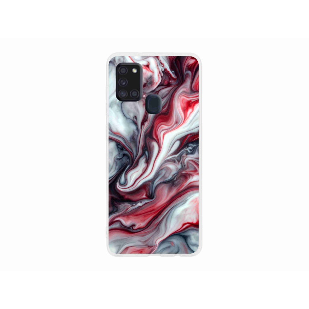 Gél borítás mmCase Samsung Galaxy A21s készülékhez - absztrakt motívum 37