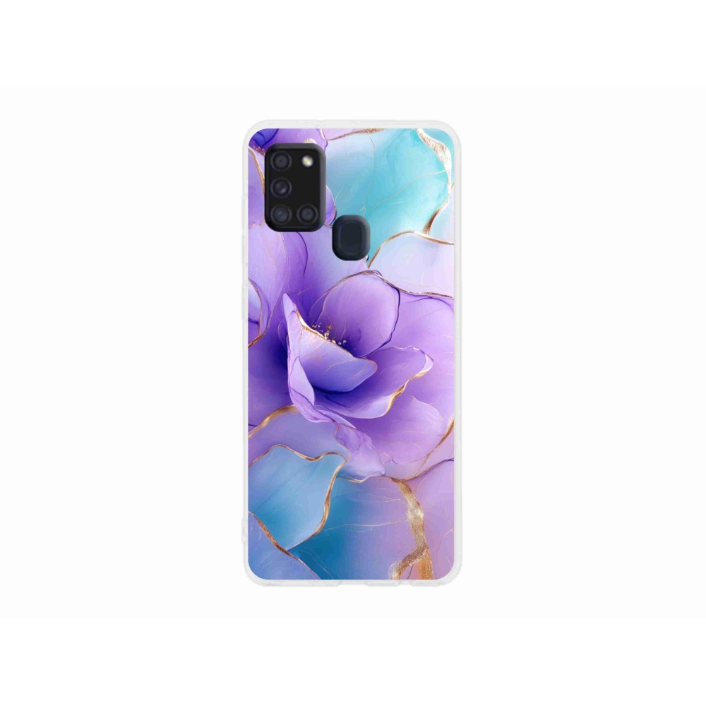 Gél borítás mmCase Samsung Galaxy A21s készülékhez - absztrakt motívum 52
