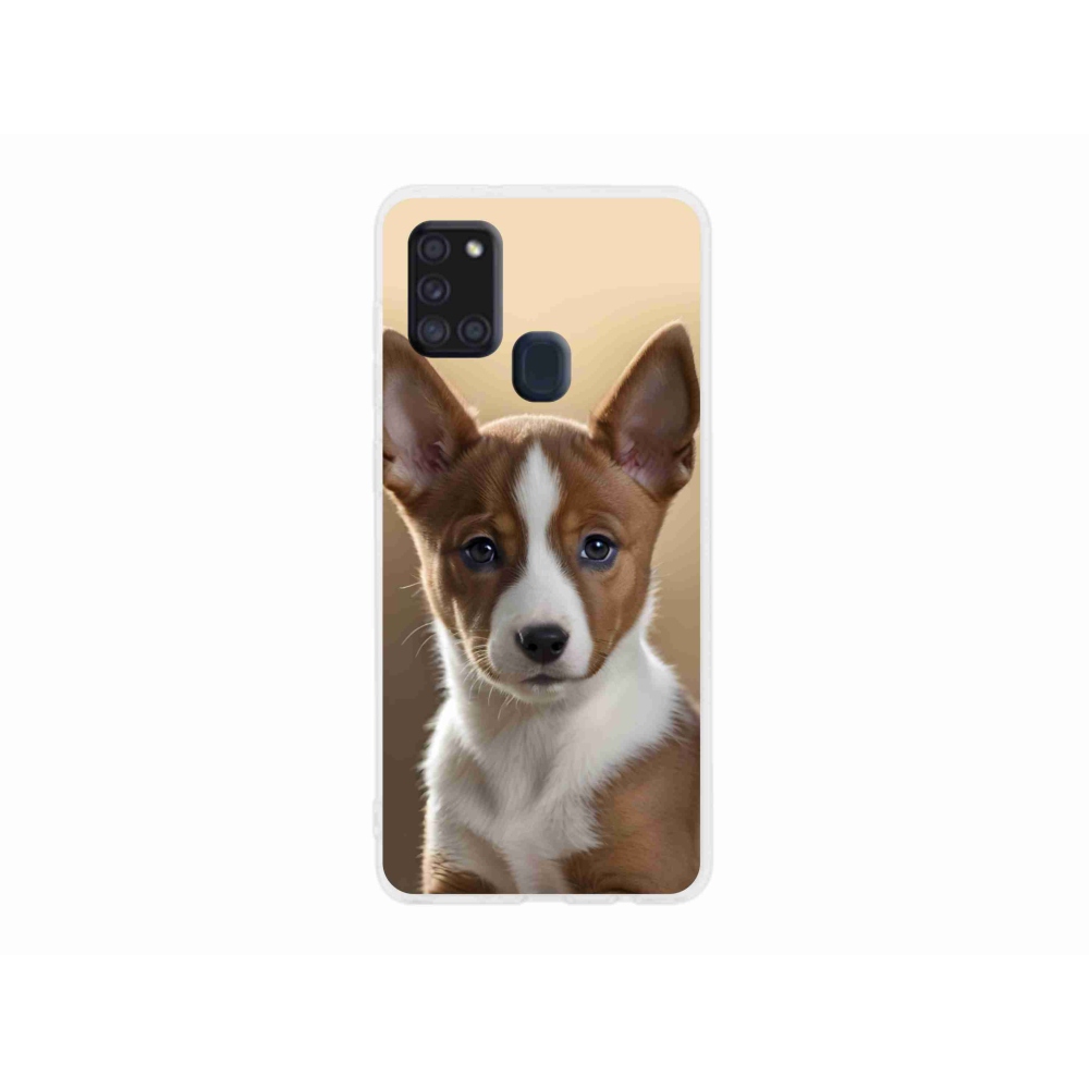Gél borítás mmCase Samsung Galaxy A21s készülékhez - basenji
