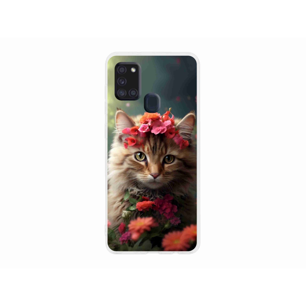 Zselés borítás mmCase Samsung Galaxy A21s készülékhez - Princess