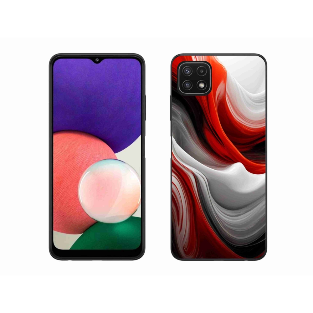 Gél borítás mmCase Samsung Galaxy A22 5G - absztrakt motívum 47