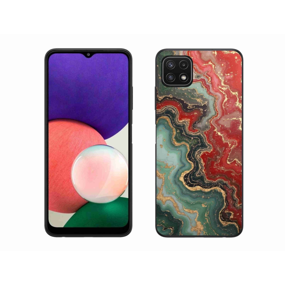 Gél borítás mmCase Samsung Galaxy A22 5G - absztrakt motívum 55