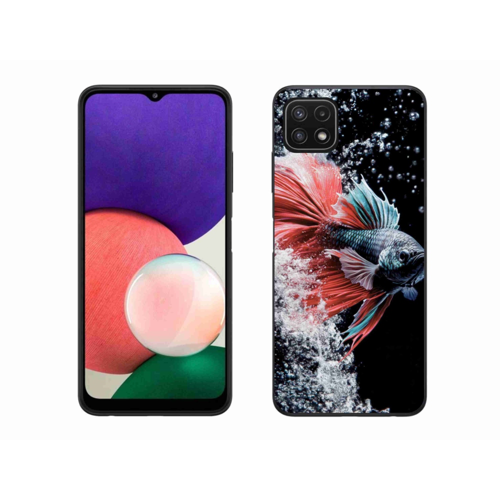 Gél borítás mmCase Samsung Galaxy A22 5G - vadász változatos