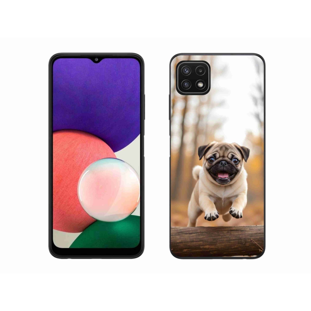 Gél védőhuzat mmCase Samsung Galaxy A22 5G - mopsz 2