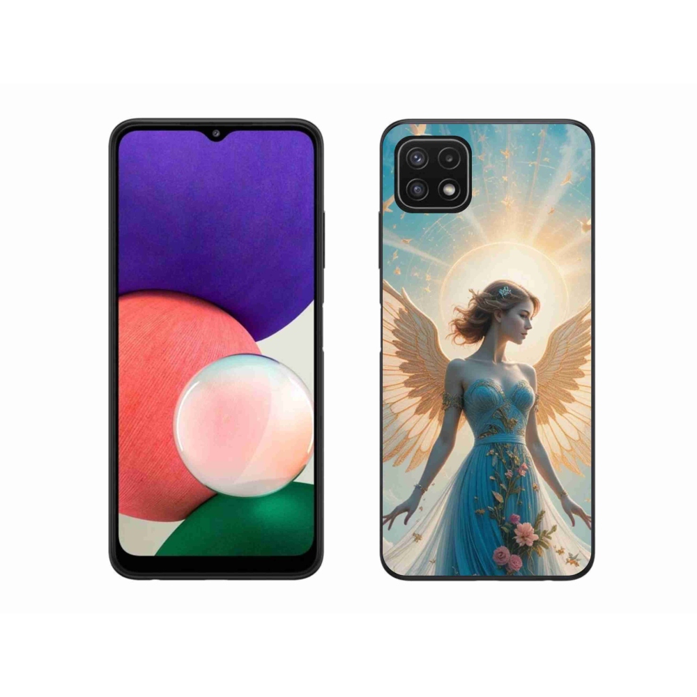 Gél borító mmCase Samsung Galaxy A22 5G - vallási motívum 4