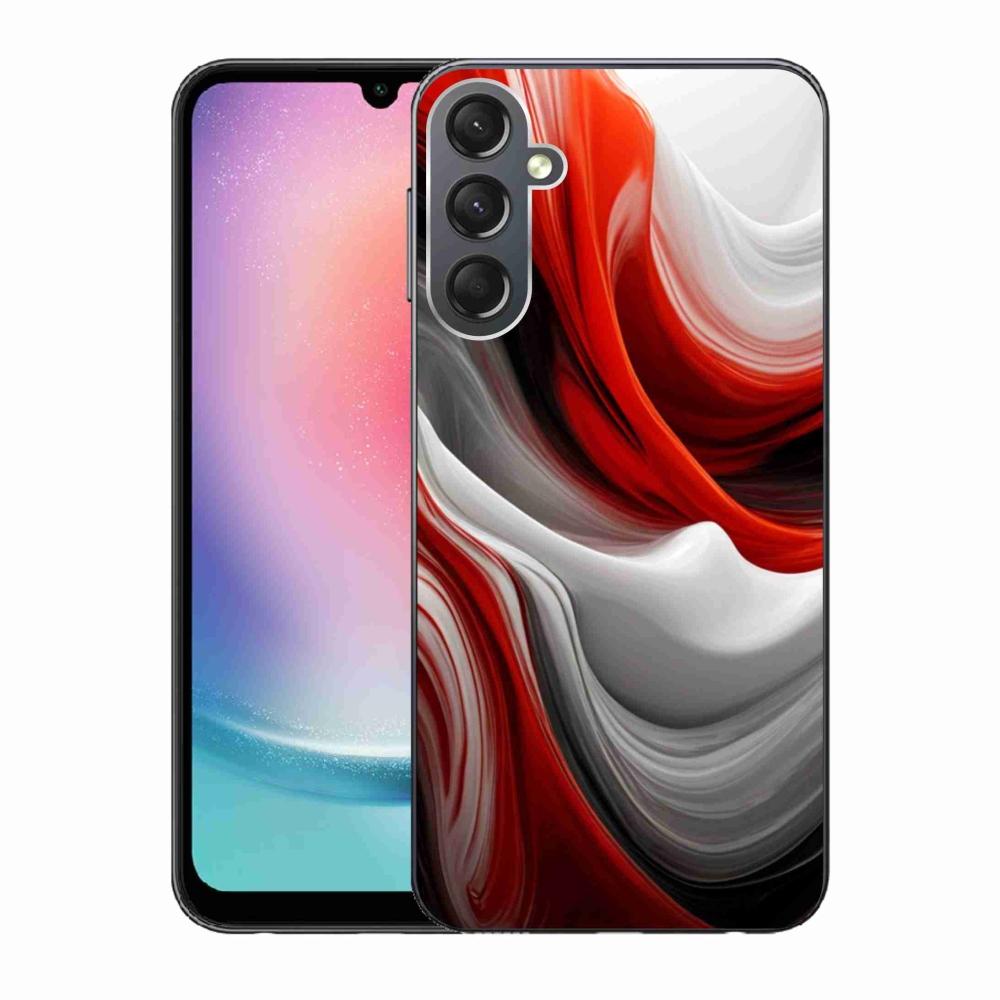 Gél borítás mmCase Samsung Galaxy A24 készülékhez - absztrakt motívum 47