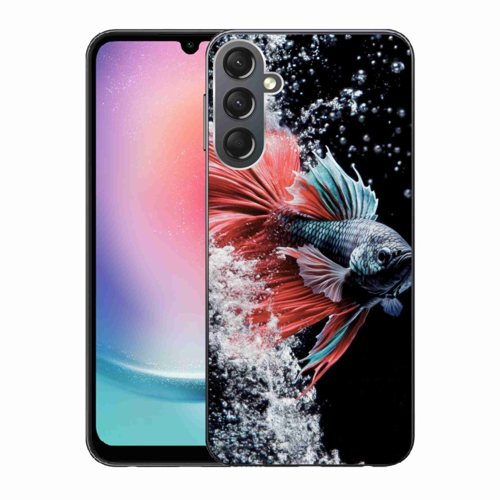Gél borítás mmCase Samsung Galaxy A24 - vadász tarka
