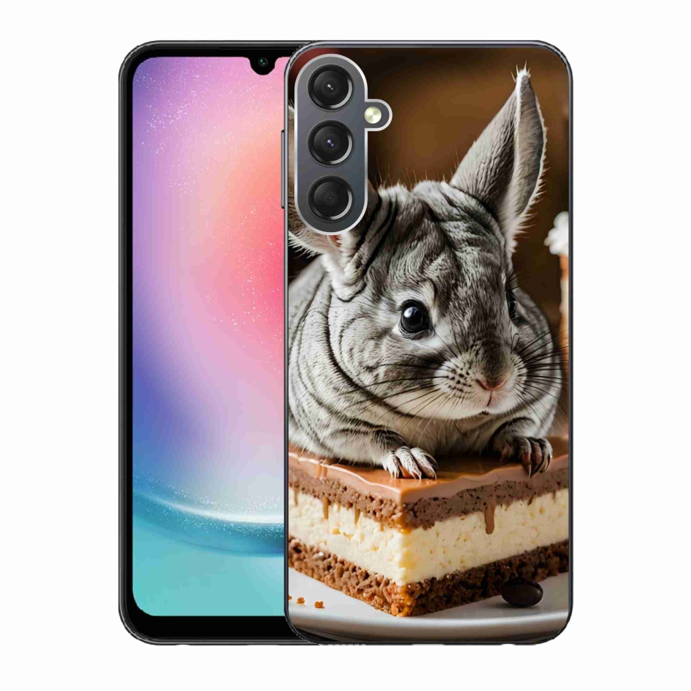 Gél védőhuzat mmCase Samsung Galaxy A24 készülékhez - csincsilla