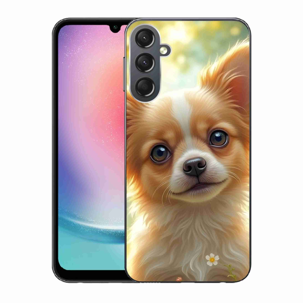 Gél borító mmCase Samsung Galaxy A24 - chihuahua 5