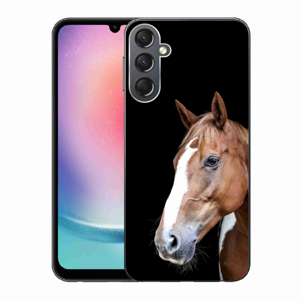 Zselés borítás mmCase Samsung Galaxy A24 - barna ló 3