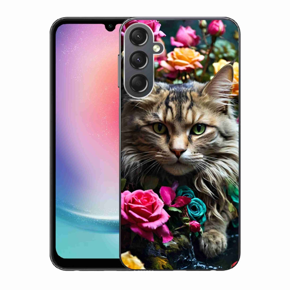 Zselés borítás mmCase Samsung Galaxy A24 - kocsi nézet 2